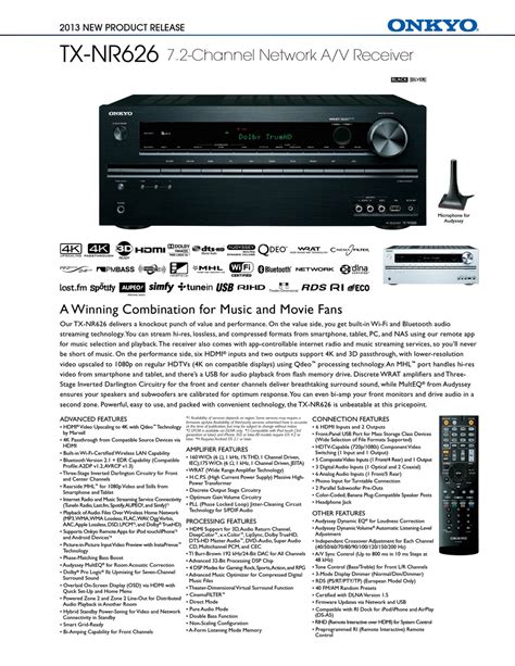 Onkyo tx nr626 service manual repair guide. - Online service manual for ford 4000 select o matic.